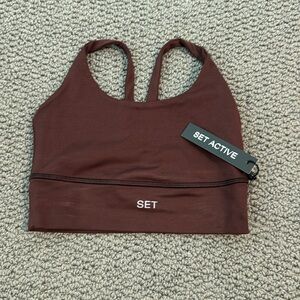 Set Active Bra Brown Size XS